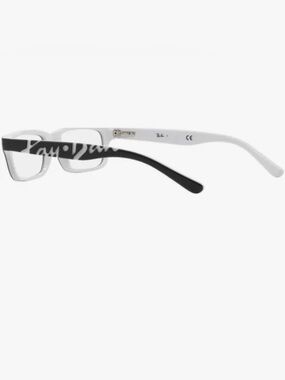 Ray-Ban Black and White Two-Tone Rectangular  Frames